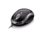 MOUSE PS2 PRETO LUMINOSO - BRIGHT